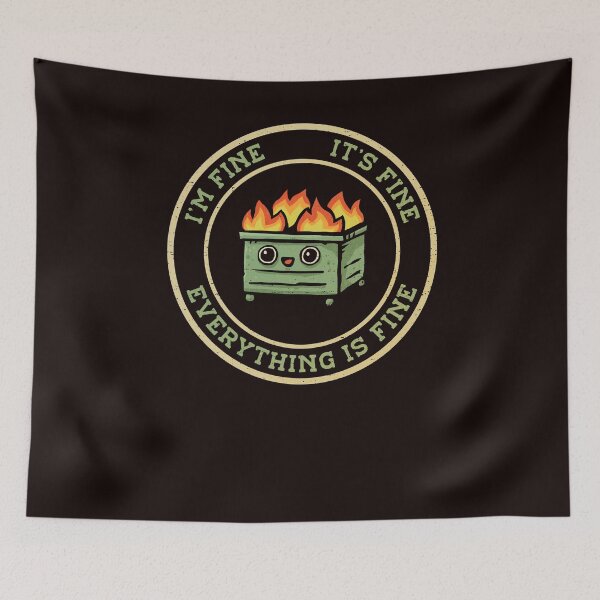 Item preview, Dumpster Fire designed and sold by kg07.