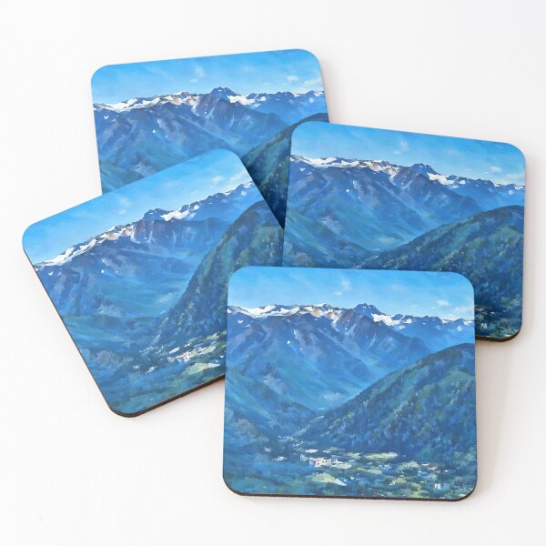 Item preview, Cascade Mountains Leavenworth (Impressionist) designed and sold by flyscenicair.