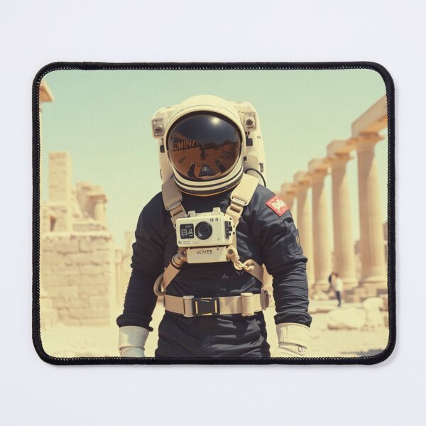 Item preview, Ancient Ruins Traveler Astronaut Photo designed and sold by vstronaut1.