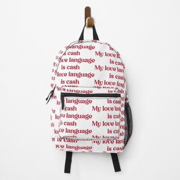 Item preview, my love language is cash designed and sold by Printellarium.
