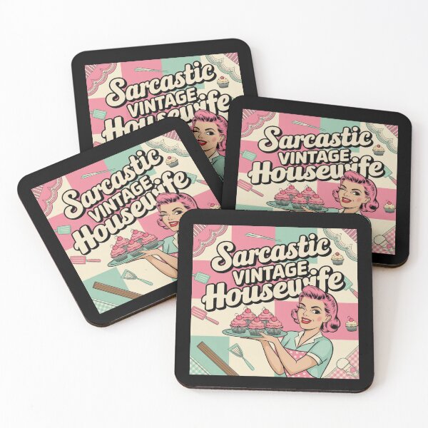 Item preview, Sarcastic Vintage Housewife designed and sold by Mateusz Majcherek.