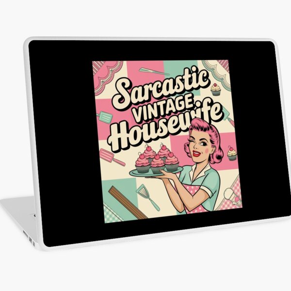 Item preview, Sarcastic Vintage Housewife designed and sold by Mateusz Majcherek.