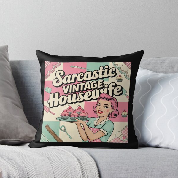 Item preview, Sarcastic Vintage Housewife designed and sold by Mateusz Majcherek.