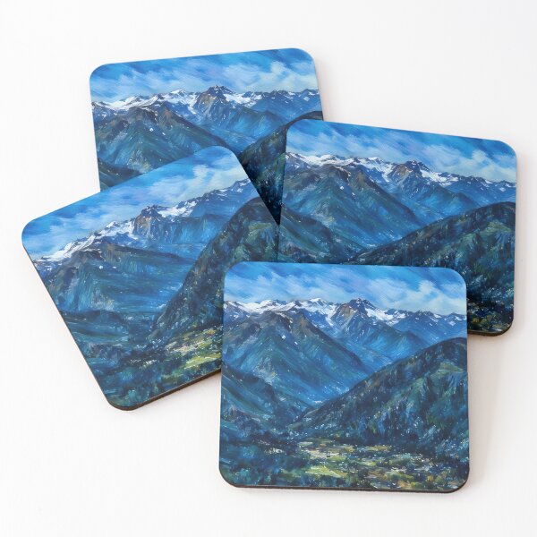 Item preview, Cascade Mountains Leavenworth (Pastel) designed and sold by flyscenicair.