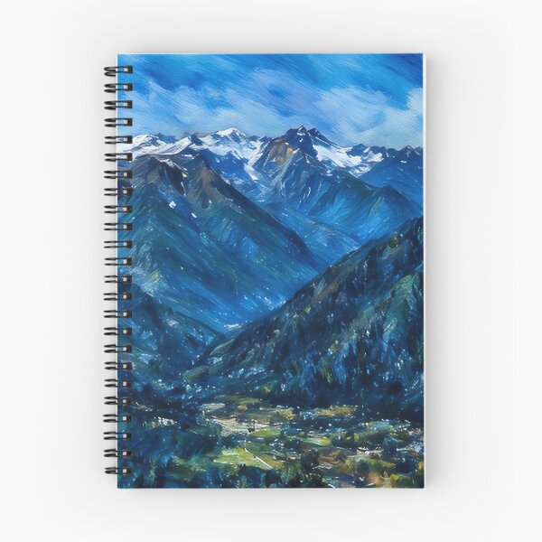Item preview, Cascade Mountains Leavenworth (Pastel) designed and sold by flyscenicair.