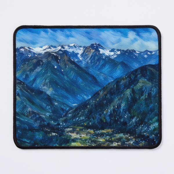 Item preview, Cascade Mountains Leavenworth (Pastel) designed and sold by flyscenicair.
