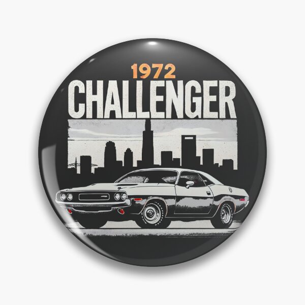 Item preview, 1972 Challenger Classic Muscle Car designed and sold by CreepyCornerArt.