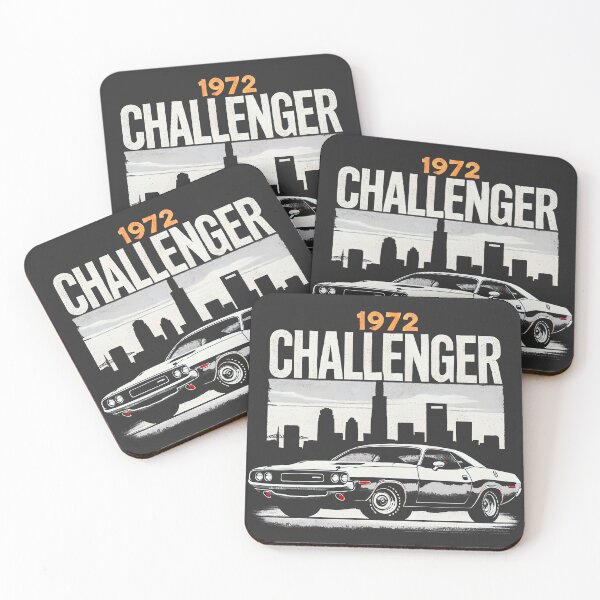 Item preview, 1972 Challenger Classic Muscle Car designed and sold by CreepyCornerArt.