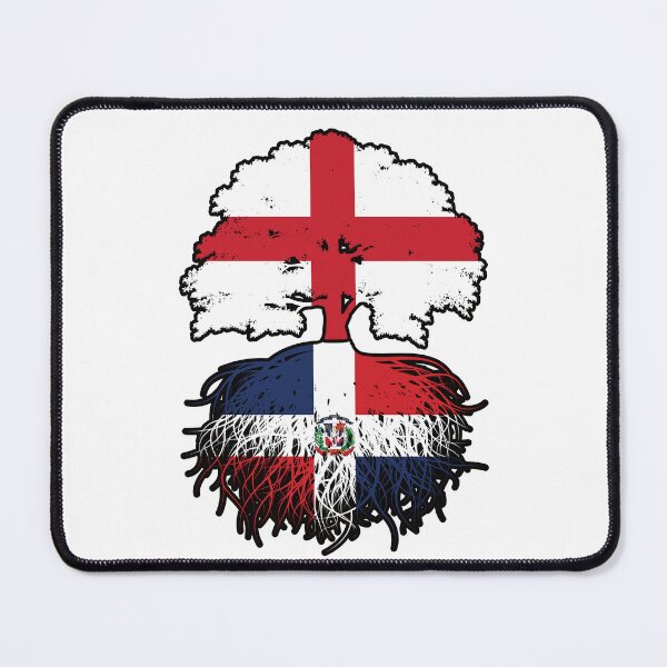 Item preview, Dominican Republic Dominican English England Tree Roots Flag designed and sold by FlagX.