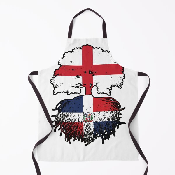 Item preview, Dominican Republic Dominican English England Tree Roots Flag designed and sold by FlagX.