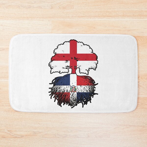 Item preview, Dominican Republic Dominican English England Tree Roots Flag designed and sold by FlagX.