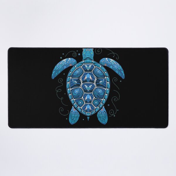 Item preview, Oceanic Blue Sea Turtle Artwork designed and sold by InsanseCreation.