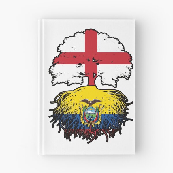 Item preview, Ecuador Ecuadorian English England Tree Roots Flag designed and sold by FlagX.