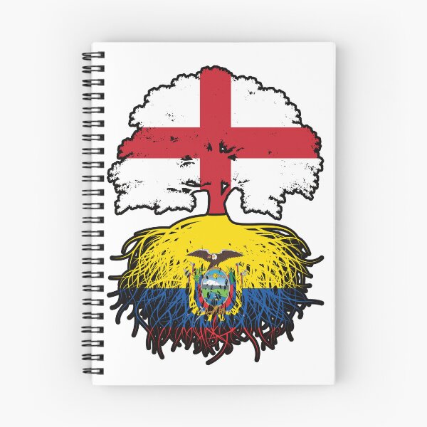 Item preview, Ecuador Ecuadorian English England Tree Roots Flag designed and sold by FlagX.