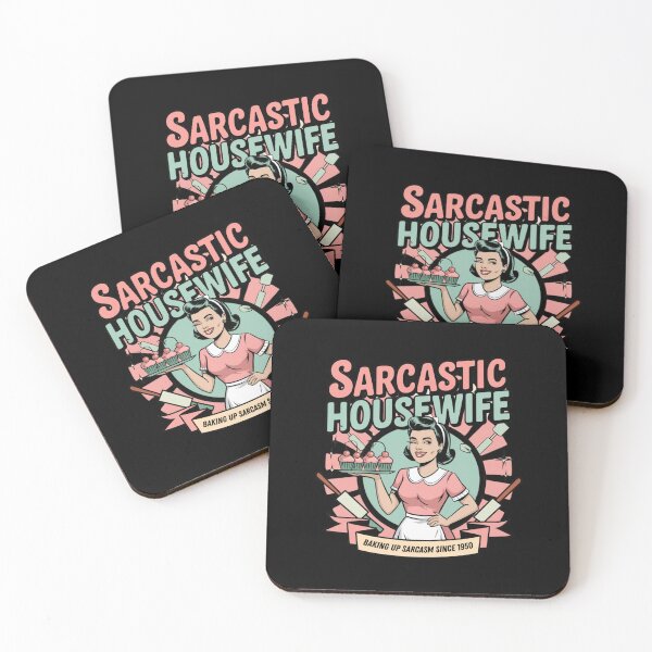 Item preview, Sarcastic Vintage Housewife designed and sold by Mateusz Majcherek.
