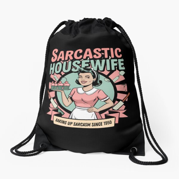 Item preview, Sarcastic Vintage Housewife designed and sold by Mateusz Majcherek.