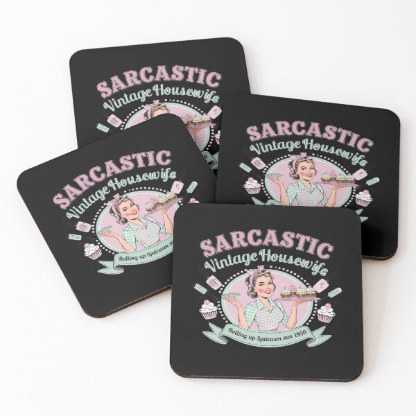 Item preview, Sarcastic Vintage Housewife designed and sold by Mateusz Majcherek.