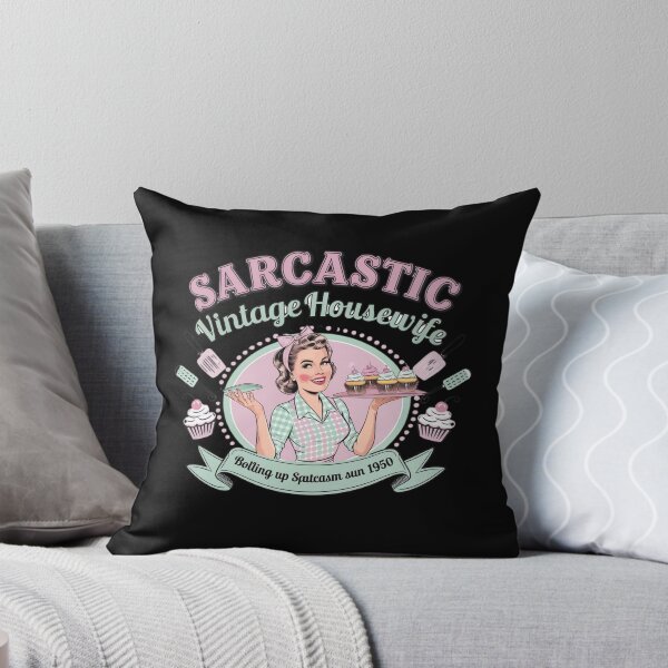 Item preview, Sarcastic Vintage Housewife designed and sold by Mateusz Majcherek.