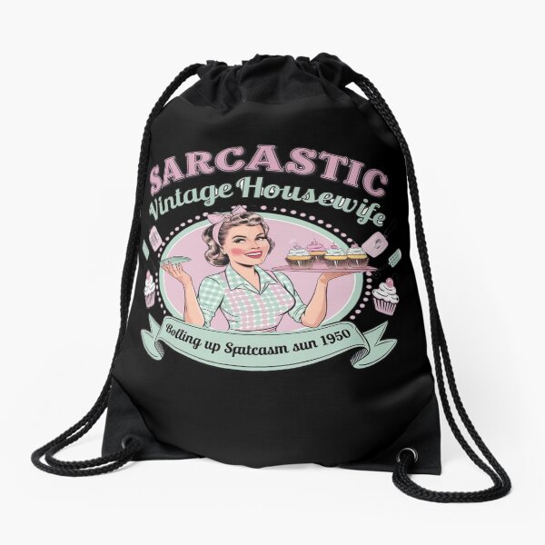 Item preview, Sarcastic Vintage Housewife designed and sold by Mateusz Majcherek.
