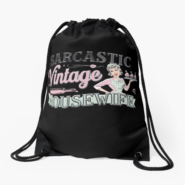Item preview, Sarcastic Vintage Housewife designed and sold by Mateusz Majcherek.