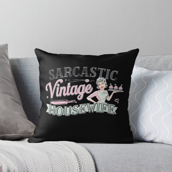 Item preview, Sarcastic Vintage Housewife designed and sold by Mateusz Majcherek.