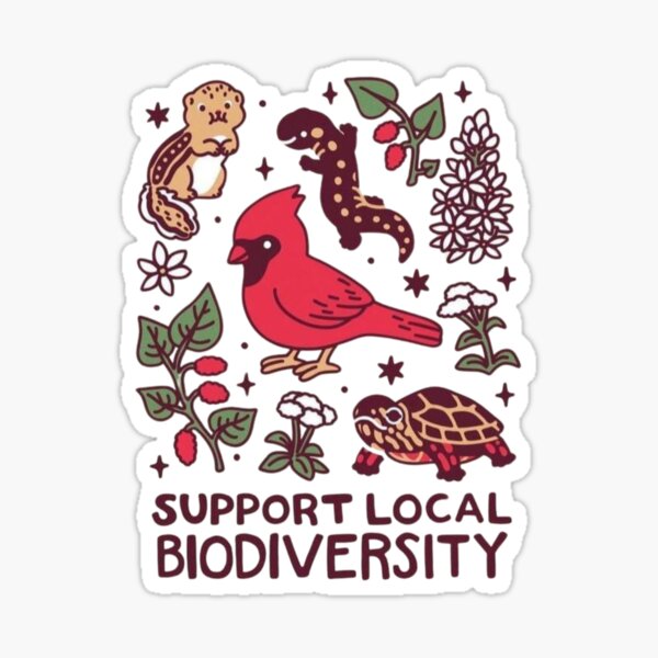 Item preview, Midwest Support Local Biodiversity designed and sold by marsuncharted.