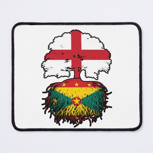 Item preview, Grenada Grenadian English England Tree Roots Flag designed and sold by FlagX.