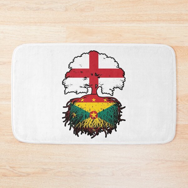 Item preview, Grenada Grenadian English England Tree Roots Flag designed and sold by FlagX.