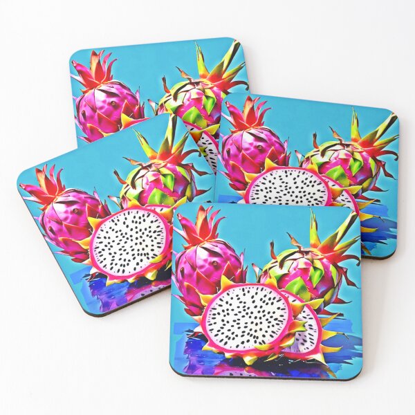 Item preview, Exotic Dragon Fruit Art designed and sold by Health And Fitness Posts e-Store.