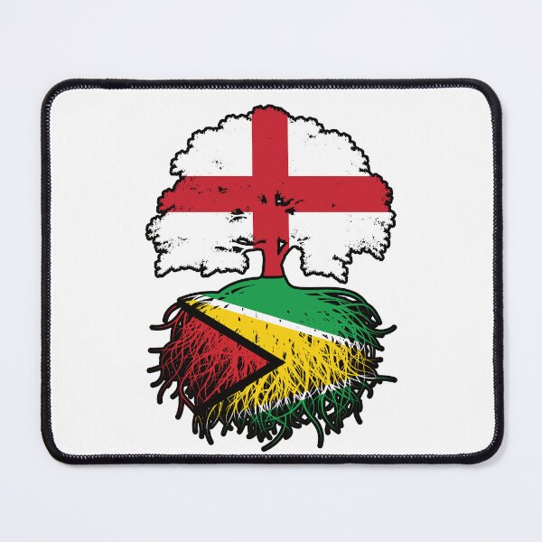 Item preview, Guyana Guyanese English England Tree Roots Flag designed and sold by FlagX.
