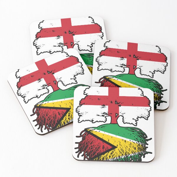 Item preview, Guyana Guyanese English England Tree Roots Flag designed and sold by FlagX.