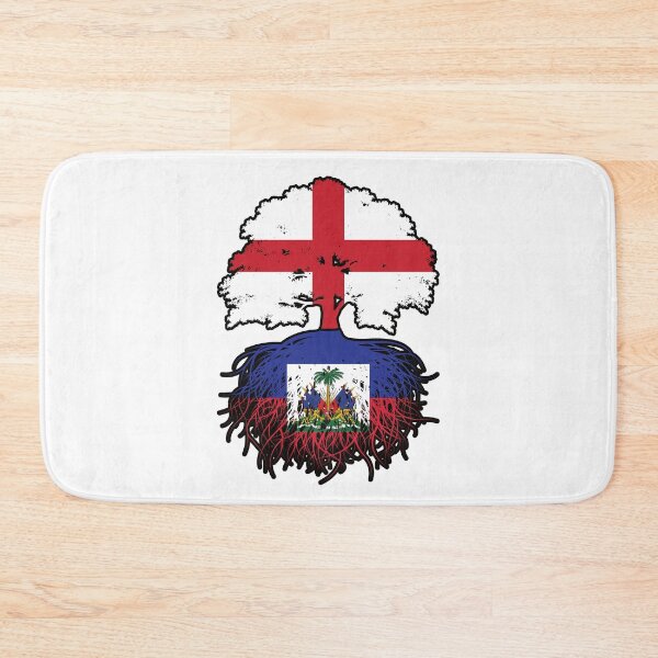 Item preview, Haiti Haitian English England Tree Roots Flag designed and sold by FlagX.