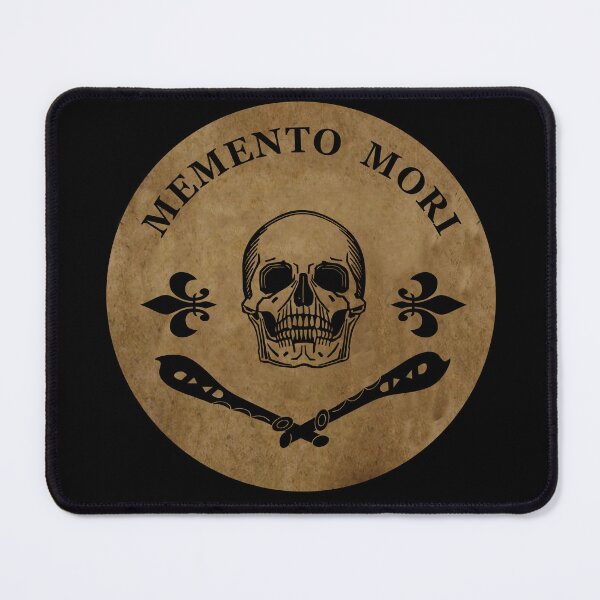 Item preview, Memento mori skull remember your death latin quote designed and sold by Alexaltay.