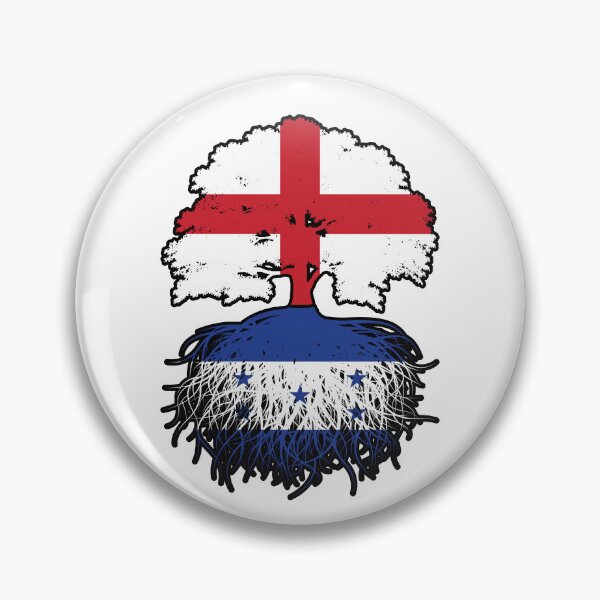 Item preview, Honduras Honduran English England Tree Roots Flag designed and sold by FlagX.