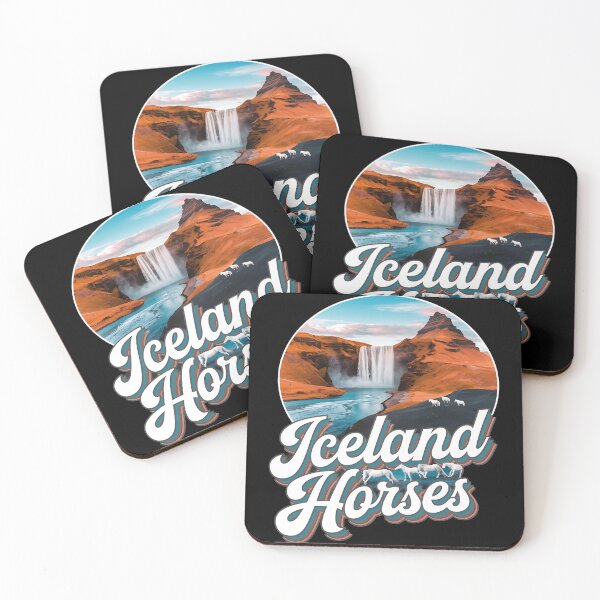 Item preview, Iceland horses - Iceland mysteries - Iceland wilderness - Iceland trip - Iceland vintage -  designed and sold by JansenGS.