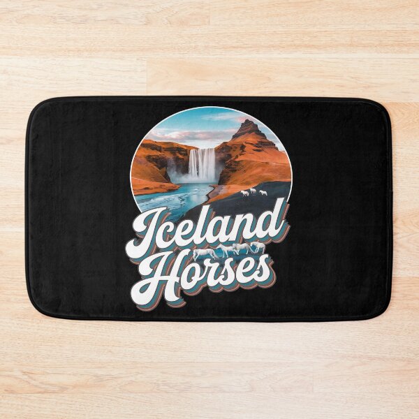 Item preview, Iceland horses - Iceland mysteries - Iceland wilderness - Iceland trip - Iceland vintage -  designed and sold by JansenGS.