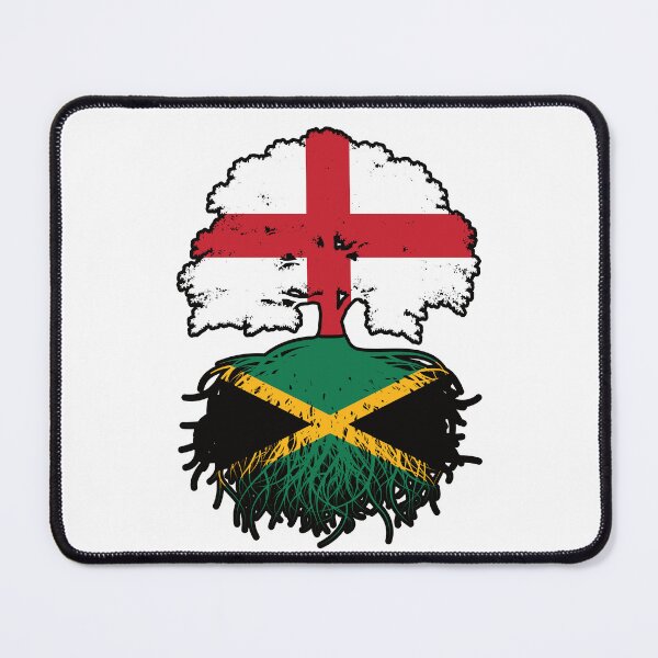 Item preview, Jamaica Jamaican English England Tree Roots Flag designed and sold by FlagX.