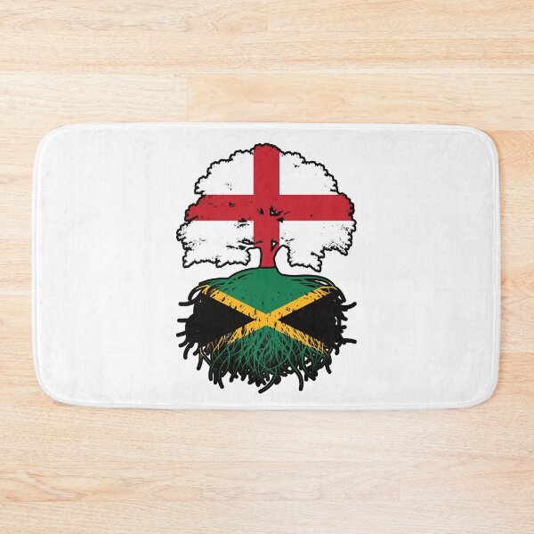 Item preview, Jamaica Jamaican English England Tree Roots Flag designed and sold by FlagX.