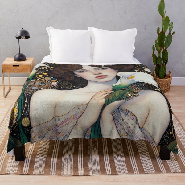Item preview, The Girl and the Calla flowers 4 designed and sold by aleksandr13.