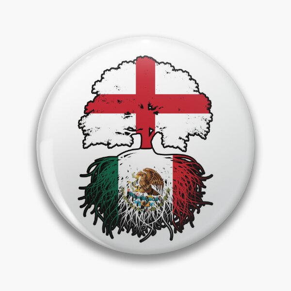 Item preview, Mexico Mexican English England Tree Roots Flag designed and sold by FlagX.