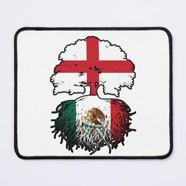 Item preview, Mexico Mexican English England Tree Roots Flag designed and sold by FlagX.
