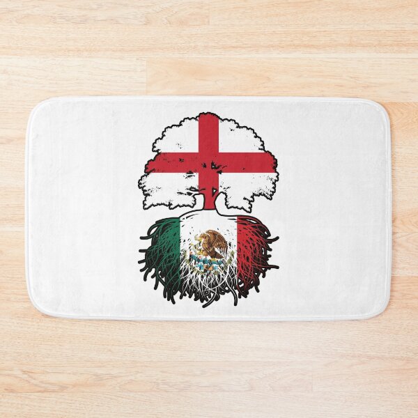 Item preview, Mexico Mexican English England Tree Roots Flag designed and sold by FlagX.