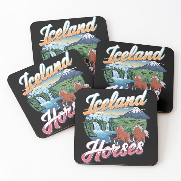 Item preview, Iceland horses - Iceland mysteries - Iceland wilderness - Iceland trip - Iceland vintage -  designed and sold by JansenGS.