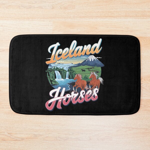 Item preview, Iceland horses - Iceland mysteries - Iceland wilderness - Iceland trip - Iceland vintage -  designed and sold by JansenGS.