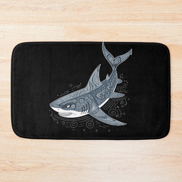 Item preview, Intricate Shark Design for Nature Lovers designed and sold by InsanseCreation.
