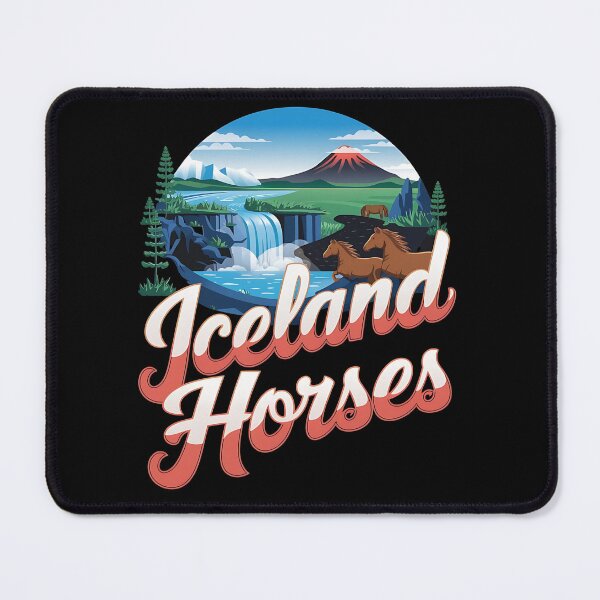 Item preview, Iceland horses - Iceland mysteries - Iceland wilderness - Iceland trip - Iceland vintage -  designed and sold by JansenGS.