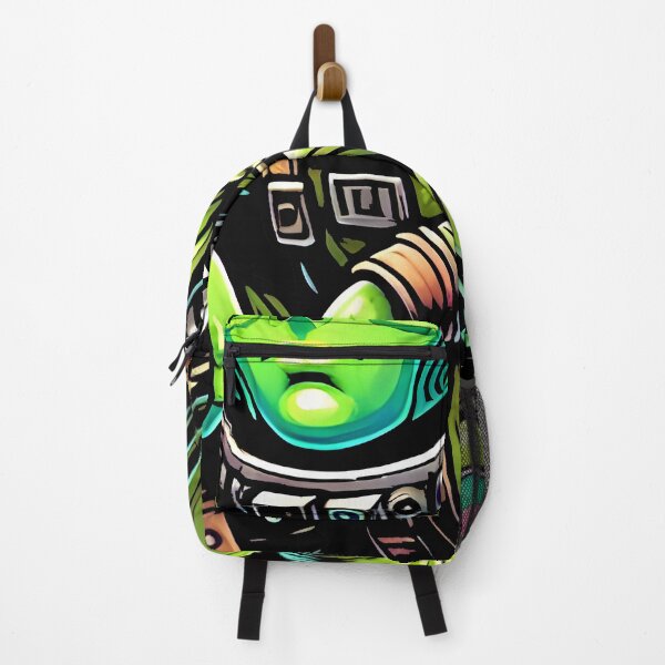 Item preview, Alien Explorer Illustration | Futuristic Sci-Fi Character Artwork designed and sold by DrawHandArt.