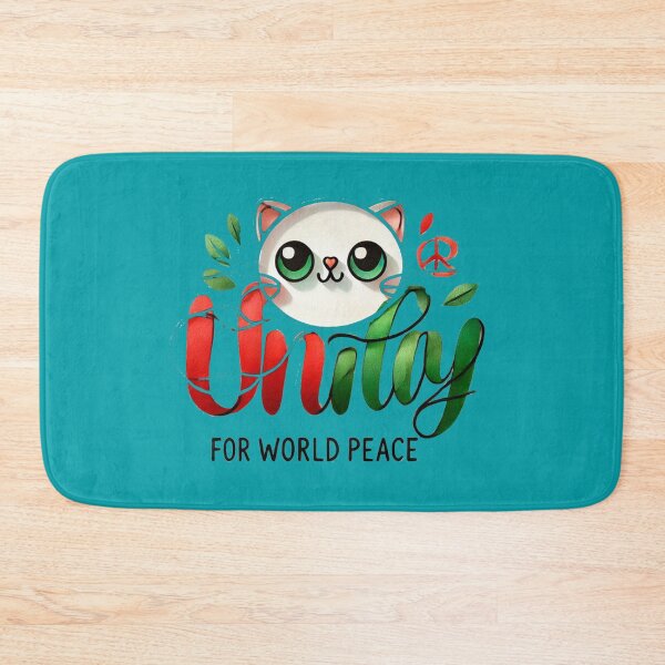Item preview, Unity for World Peace - Inspirational 3D Calligraphy Design,   designed and sold by PaintMeWorld.