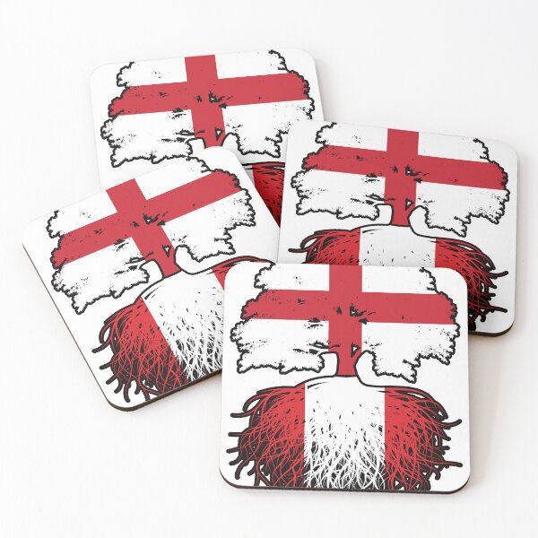 Item preview, Peru Peruvian English England Tree Roots Flag designed and sold by FlagX.