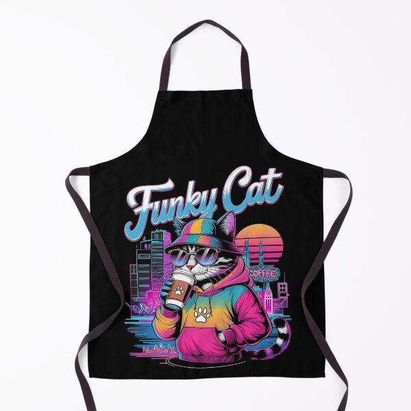 Item preview, Funky cat designed and sold by JansenGS.
